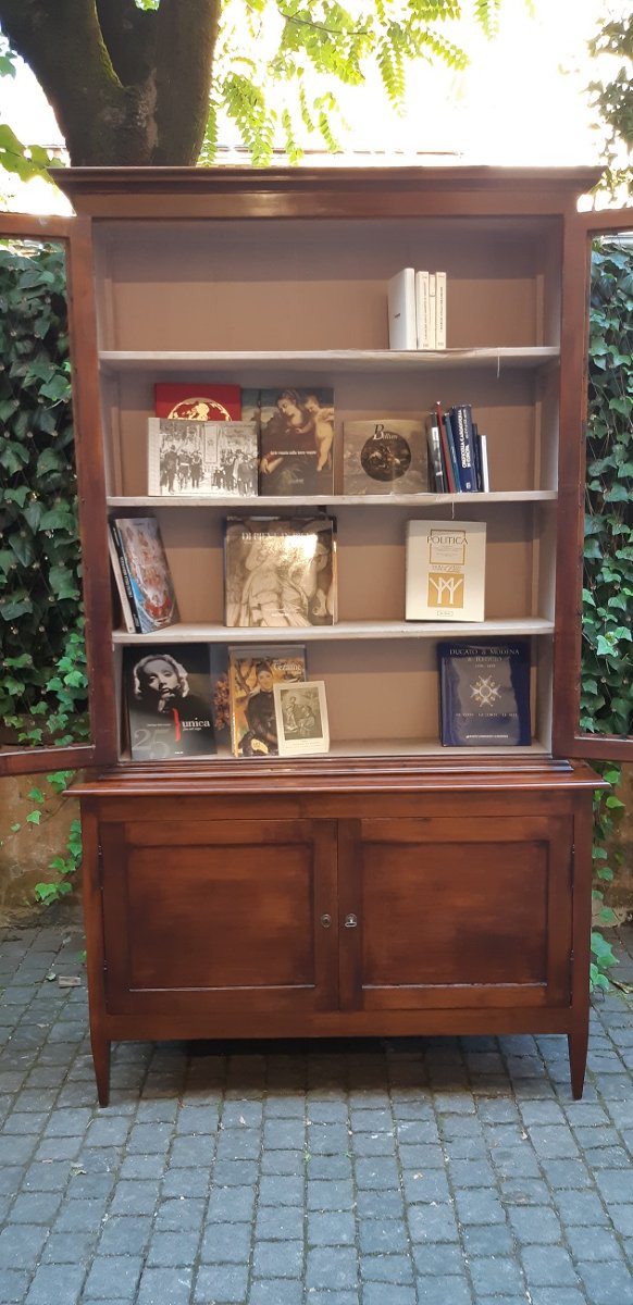 Libreria vetrina antica Luigi XVI emiliana del ‘700-photo-1