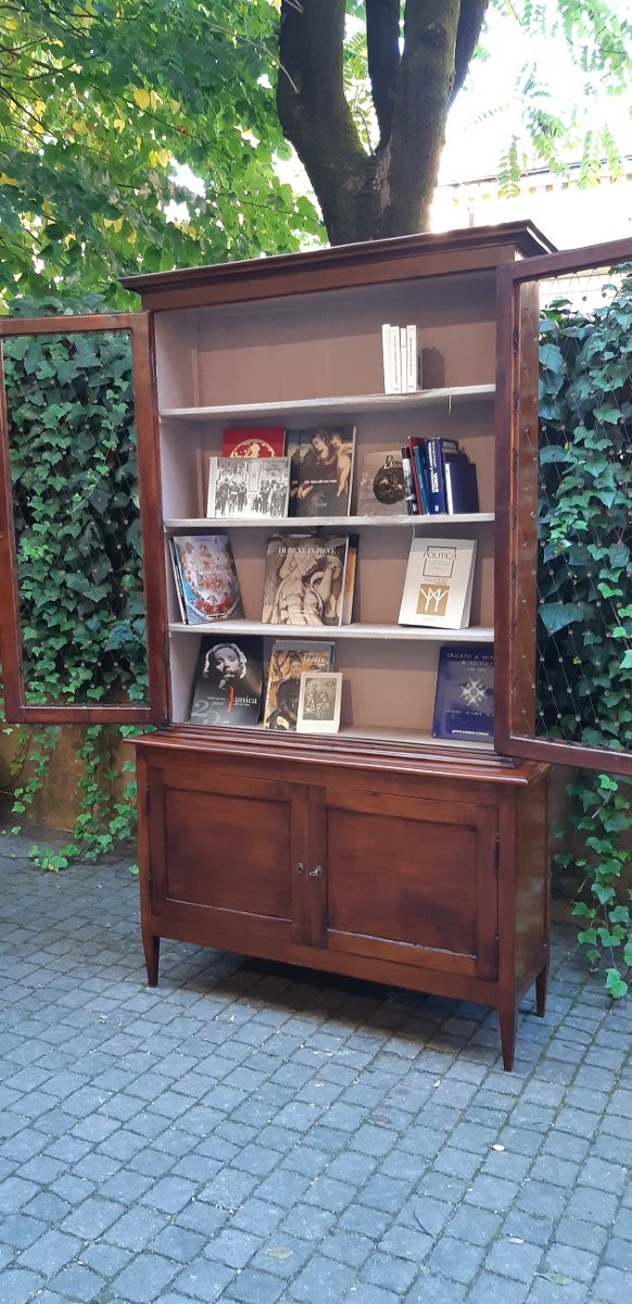 Libreria vetrina antica Luigi XVI emiliana del ‘700-photo-2