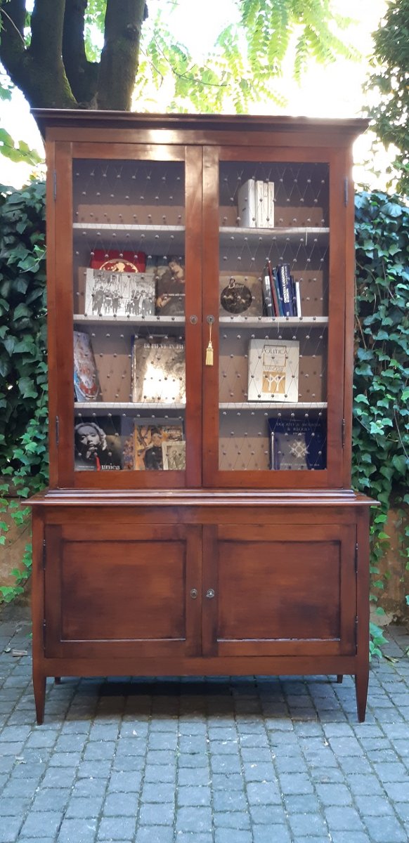 Libreria vetrina antica Luigi XVI emiliana del ‘700-photo-8
