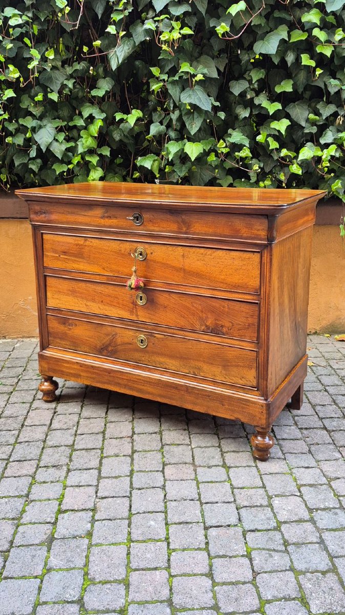 Comò cassettone antico Luigi Filippo emiliano cappuccino
