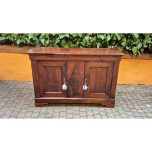 Credenza servante antica cappuccina Luigi Filippo in noce