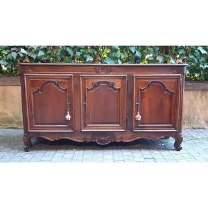 Credenza antica provenzale in noce a 3 ante del '700