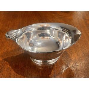 Minerva Art Deco Silver Sauceboat