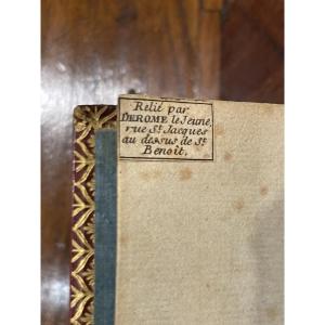 Book Bound By Delorme Le Jeune, Prayers And Christian Instructions By Sanadon, 1767