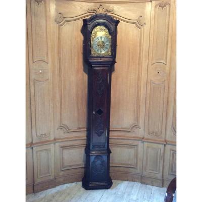 Parquet Oak Clock From