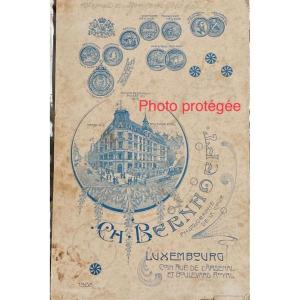 Rare Photograph By Charles Bernhoeft, Luxembourg Court Photographer