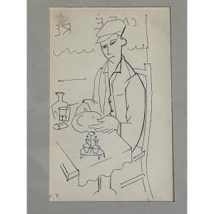 Illustration Signed Francis Pasquier