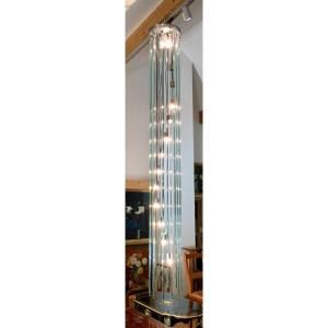 Murano, Glass Waterfall Chandelier 