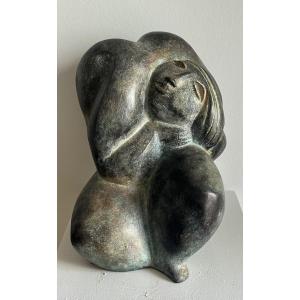 Mr. Seiz, Bronze Sculpture