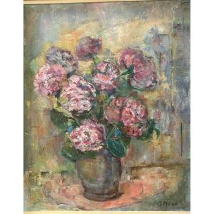 A.mosar, Luxembourg Painter Oil On Canvas