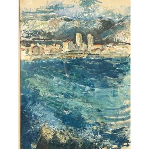 Will Faber, Acrylic On Landscape Paper 
