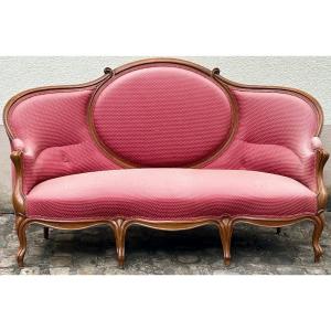 Napoleon III Sofa With Medallion 