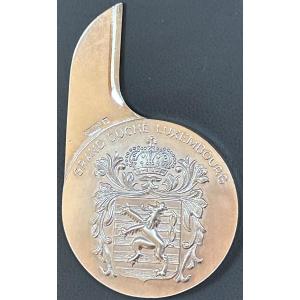 Christofle, Letter Opener Grand Duchy Of Luxembourg