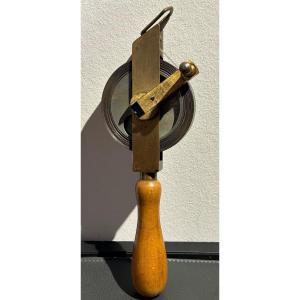 10m Tape Measure, Brass And Wood