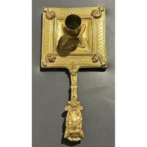Bronze Candle Holder
