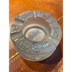 André Hunebelle Art Deco Ashtray, The Ox On The Roof