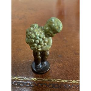 Patinated Bronze Seal 