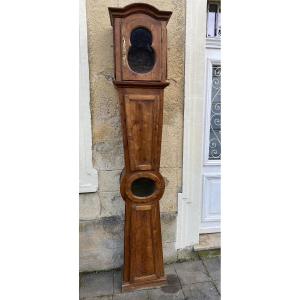Cherrywood Floor Clock From The Early 19th Century