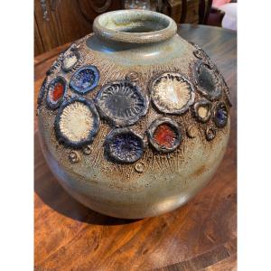 Elisabeth Van De Weghe Perignem Ceramic Vase