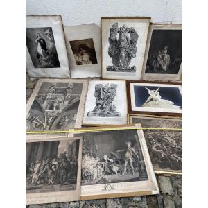 Lot Of 19th Century Engravings