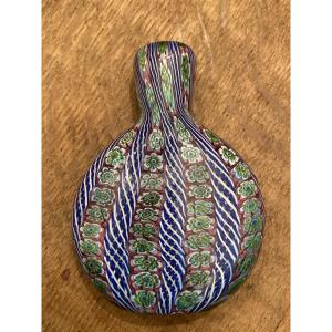 Mille Fiori Bottle Or Vase By Ferro & Lazzarini Murano