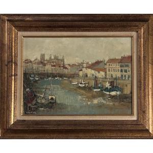 Joe Le Fur, île De Ré, Oil On Canvas 