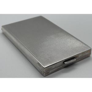 Art Deco Solid Silver Cigarette Case