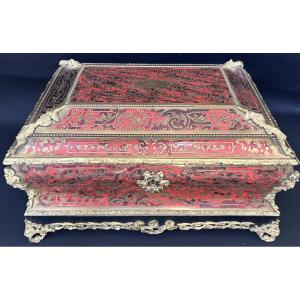 Ball-shaped Box Signed Diehl Paris, Napoleon III