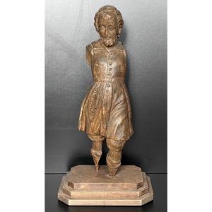 Carved Wooden Statue 18th Century