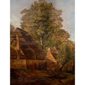 Koekkoek Jhb Landscape Painting Oil On Wood