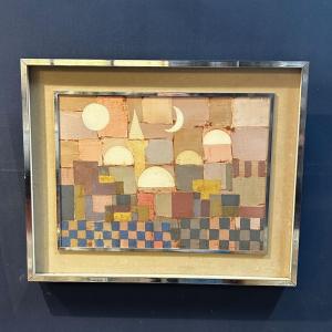 Abstract Urban Landscape In Oils By Jean Oosterlynck