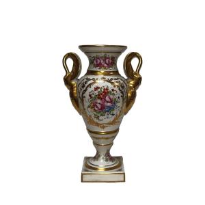 Gilded Brussels-style Vase, 1920s