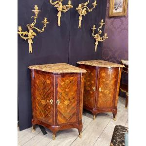 Pair Of Corners Stamped D.genty