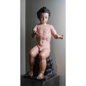 Circle Of Juan Martínez Montañés (1568–1649) - Infant Saint John The Baptist 