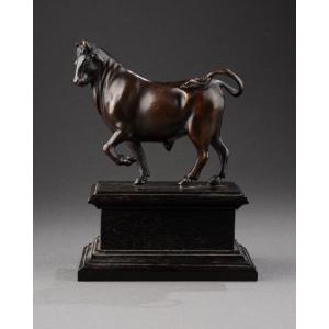 Pacing Bull - 17th Century