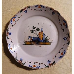 Nevers Earthenware Plate