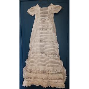 Late 19th Century Christening Gown