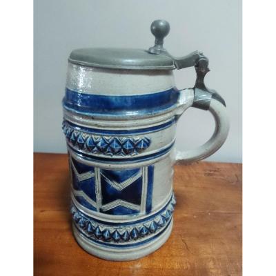 Stoneware Mug From Westerwald XVIII