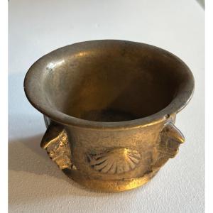 Bronze Apothecary Mortar 17th Century Auvergne