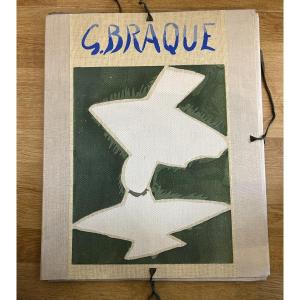 Georges Braque's Portfolio "espaces" By Andreverdet 1957 13 Prints Edition N:87/300