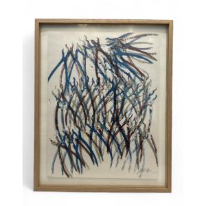 Lithograph "dentistry" - French-american Artist Arman - 20th Century