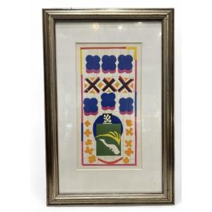 Lithograph "chinese Fish" 1951 - Henri Matisse (french Painter)