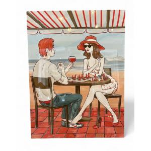 Photograph On Metal - Serge Gallardo - Late 20th Century