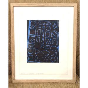 Lithograph By Max Ernst “to The Little Lambs” 20th Century