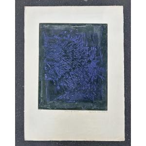 Krystyna Smiechowska - 20th - Lithograph - “neighbor's Garden” Ea -