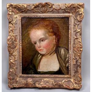 Portrait Of An 18th-century Young Girl