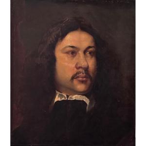 Portrait Of A Man With A Moustache