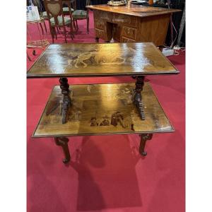 Double-topped Tea Table By émile Gallé