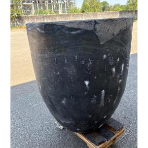 Antique Foundry Crucible - XXl Design Planter