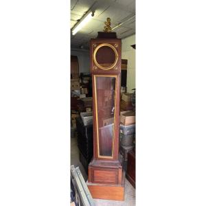 Louis XVI Parquet Regulator Pendulum Case
